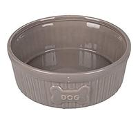 Flamingo Ciotola Cane Mabel Ceramica Taupe 15CM 640ML