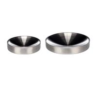 Flamingo Ciotola Dell'Alimento Muscat Tondo Argento Acciaio Inox per Gatti Con