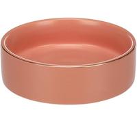 Flamingo Ciotola per Cani in Ceramica - Rosa - 200 ml - per Cani di Piccola Taglia - Design Raffinato e Pratico