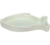 Flamingo Ciotola per Cibo E Acqua FISHIE Verde 17x14x2,5CM 200ML