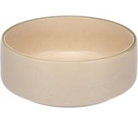Flamingo Ciotola per Cibo E Acqua LADO Rotondo Beige 15,5x6,5CM 750ML