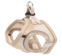 Flamingo Ciotola Step & Go Bento Beige - Pettorina Regolabile Sicura Per Cani