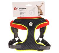 Flamingo Ciotola Step & Go Tasha Grigia Per Cani, Regolabile, Riflettente