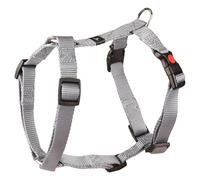 Flamingo Ciotola Ziggi Grigia Per Cani Regolabile Con Safety Lock E Anello
