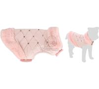 Flamingo Coco vestito per cani - pink A: 20 cm B: 26-28 cm C: 34-38 cm