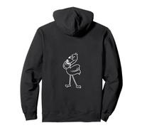 Flamingo Coconut Holiday Uccelli esotici Felpa con Cappuccio