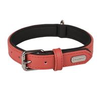 Flamingo Collare Binti Rosso per Cani Pelle Neoprene Weichschutzmetall Look