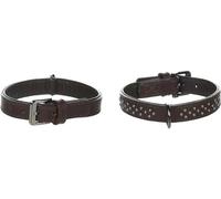 Flamingo Collare Denver + Accessori Marrone S/M 31-37CM 25MM