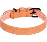 Flamingo Collare LEANO Nero Cognac S/M 31-39CM 20MM