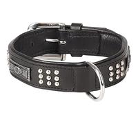 Flamingo Collare Sedona Cuoio + Accessori Nero S/M 31-35CM 33MM