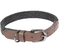 Flamingo Collare Yura Nero/Marrone S/M 31-39CM 20MM