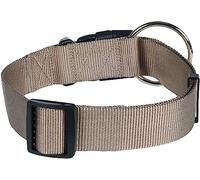 Flamingo Collare ZIGGI Greige XL 55-75CM 40MM