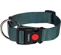 Flamingo Collare ZIGGI Verde Scuro XL 55-75CM 40MM