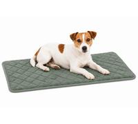 Flamingo cuccia cane - cuscino ortopedico Weimar verde - materasso ortopedico per gabbie metalliche - 70,5x41,5x2cm
