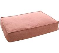 FLAMINGO Cuscino Avalon RETTANGOLARE + chiusura lampo + bordo antico rosa, 100 x 70 x 18 cm