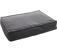 FLAMINGO Cuscino Avalon RETTANGOLARE + chiusura lampo + bordo grigio scuro 80 x 60 x 18 cm