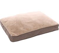 FLAMINGO Cuscino ESMO RETTANGOLARE + chiusura lampo + bordo beige 80 x 60 x 10 cm