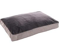 FLAMINGO Cuscino ESMO RETTANGOLARE + chiusura lampo + bordo grigio 100 x 70 x 12 cm