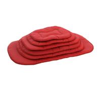 Flamingo Cuscino Firenze Sottile Ovale Rosso per Cani - Comfort & Stile IN Uno