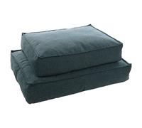 Flamingo Cuscino per Cani Avalon Blu Scuro Rettangolare per Comodo Sonno