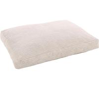 Flamingo Cuscino Velluto regolabile + chiusura lampo + bordo beige 80 x 60 x 10 cm