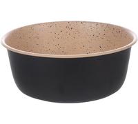 Flamingo Dimi Round Cat Food And Water Bowl 1.93 L Black