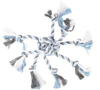 Flamingo Dog Toy Cotton Jim Ball Knotted Octopus Blue/White/Grey Diameter 7 cm/35 cm
