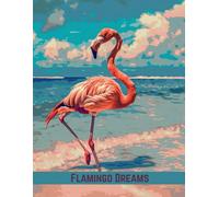 Flamingo Dreams: 100 Flamingo Coloring Pages for Adults to Relax and Unwind