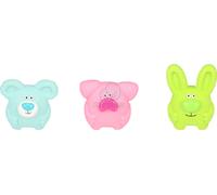 Flamingo Dumbo figure di animali in lattice con fischietto 1 pz
