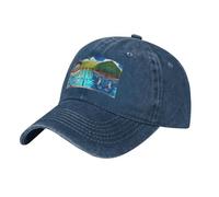 Flamingo e Piscina Blu Navy Il cappello è traspirante, assorbe il sudore e regolabile, alla moda e versatile, adatto per tutte le stagioni.
