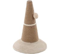 Flamingo Eddie Scraping Cone 33 x 45 cm Brown/White