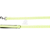 Flamingo Fergu guinzaglio - giallo neon L: 200 cm x 2.5 cm x 0.2 cm