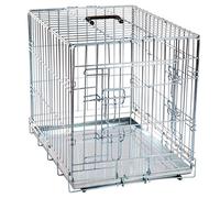 Flamingo Gabbia Metallico con Porta con Cane 47 x 30 x 37 cm