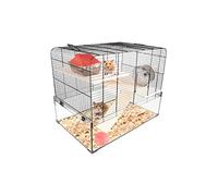 Flamingo Gabbia per criceti VITRU nero 2 59 x 38 x 47 cm