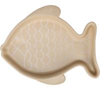 Flamingo Ciotola per Cibo E Acqua FISHIE Beige 17x14x2,5CM 200ML