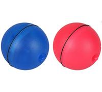 FLAMINGO GATTO GIOCO PALLINA IN PLASTICA CON LED 6,5 CM AZZURRO