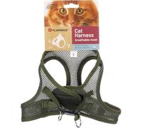 Flamingo Gatto Pettorina Step&Go Berta Kaki L 30-34cm 48-52cm