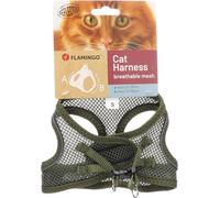 Flamingo Gatto Pettorina Step&Go Berta Kaki S 24-29cm 31-35cm