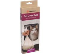 FLAMINGO GATTO SACCHETTI PER LETTIERA "BASIC" 30x50 CM CF. (10 PZ)