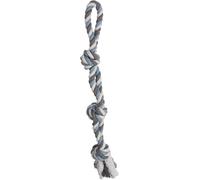 Flamingo GC Cotone Jim Corda da Tirare 3 Nodi Azzurro/Bianco/Grigio 65CM