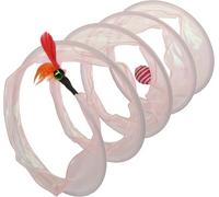 Flamingo GG Kennedy Tunnel per Gatti Rosa 45x23,5X23,5CM
