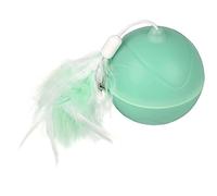 Flamingo GG LED Palla Magic MECHTA 2 in 1+USB+Piume Verde 7CM