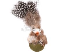 Flamingo giocattolo elettronico per gatti 1 pz