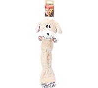 Flamingo Giocattolo Floreo Cane con Corpo Lungo Beige 19x10x51CM