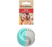 Flamingo Giocattolo GROWI Dental Palla Bianco/Verde Diametro 8CM