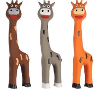 Flamingo Giocattolo per Cani Mon Giraffa - Peluche Morbido e Resistente - 24 cm - Ideale per Chihuahua, Yorkshire Terrier, Beagle, Shih Tzu e Cavalier King Charles