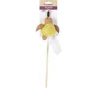 Flamingo Giocattolo per gatti Lemmo Tartaruga - Verde | Naturale, attraente e divertente!