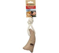 Flamingo Giocattolo WILGA Corno con Corda Marrone 23x6,5x5CM