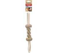 Flamingo Giocattolo WILGA Osso con Corda Marrone 36x6x3,2CM