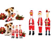 Flamingo Giochi per cani - Natale Tico - Latex - Con squeaker - Diverse varianti - Per maggiore divertimento - Assortimento solo pezzo